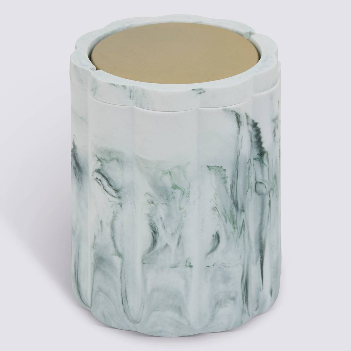 Poubelle, manuel, 1,5 l, blanc Marby