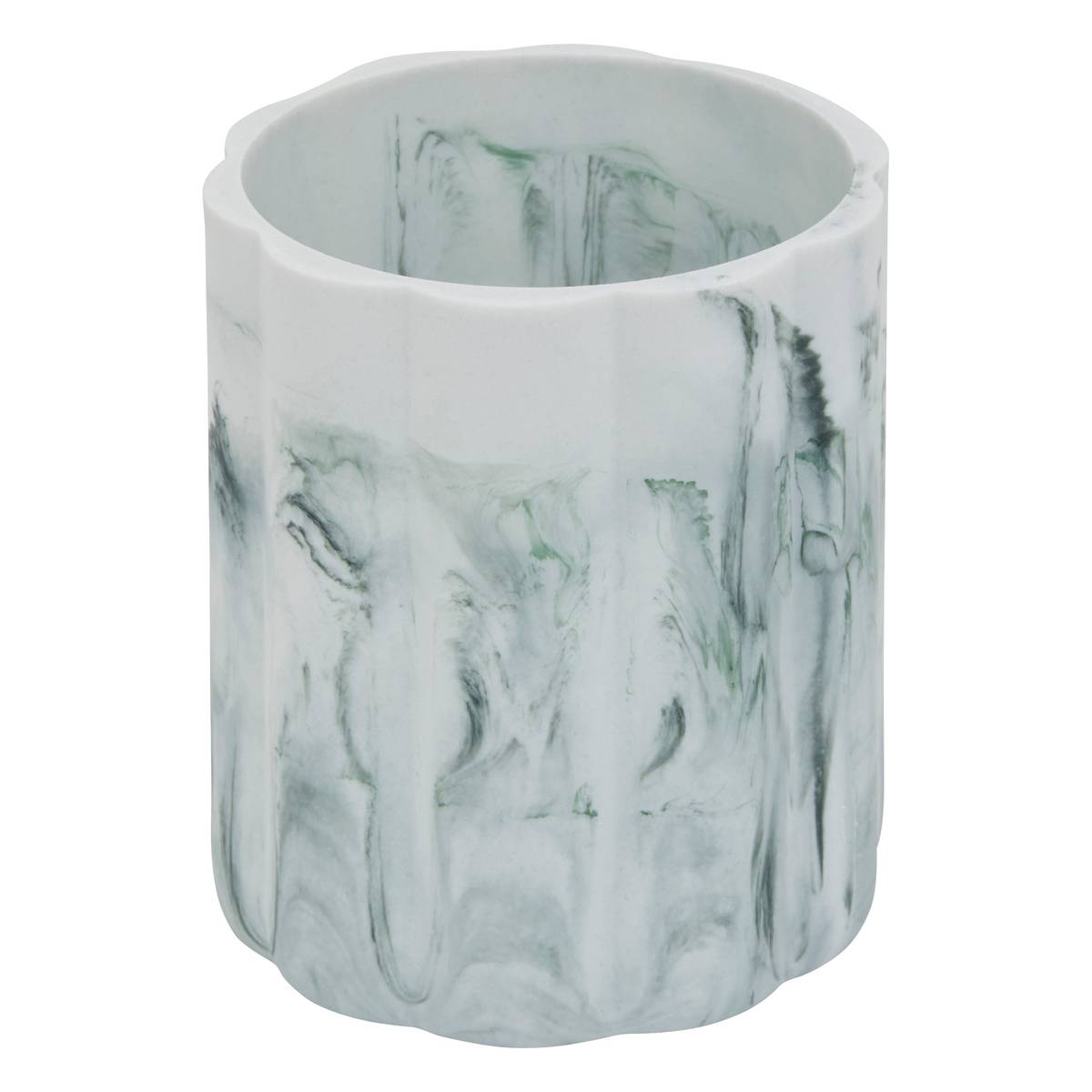 Poubelle, manuel, 1,5 l, blanc Marby