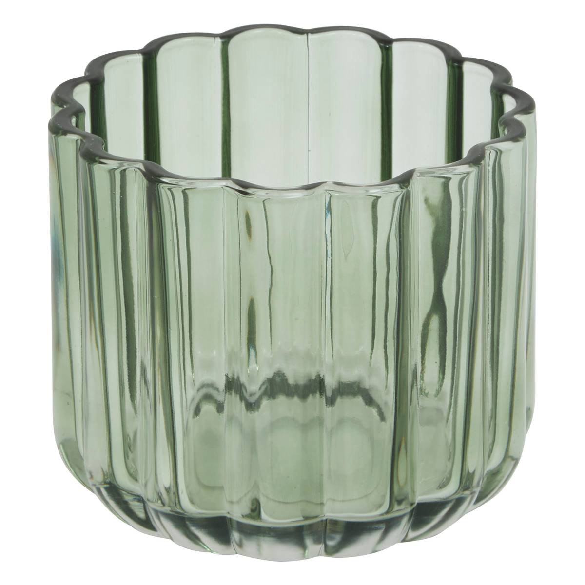 Pot à coton, vert Florea