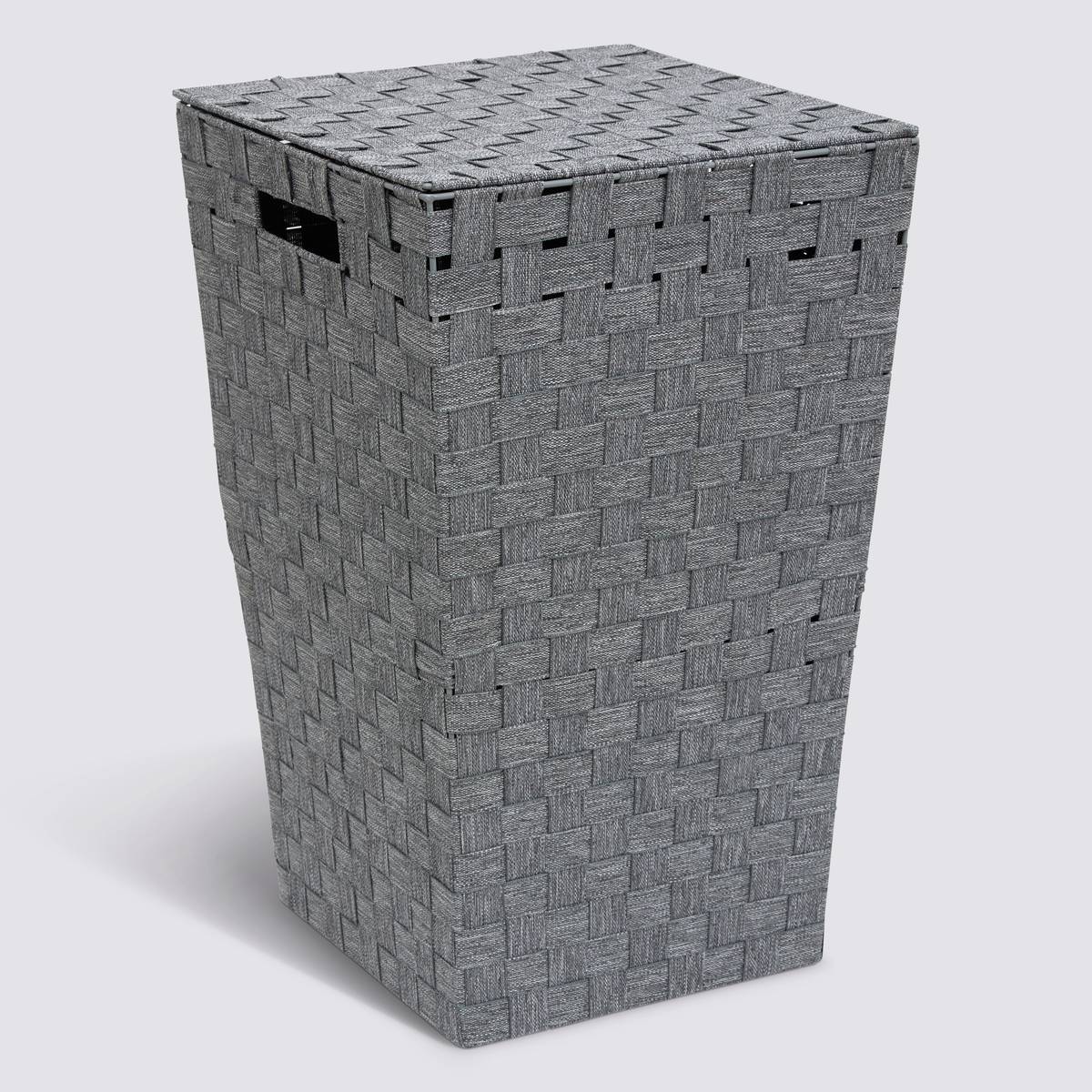 Panier à linge, 50l, gris Lise