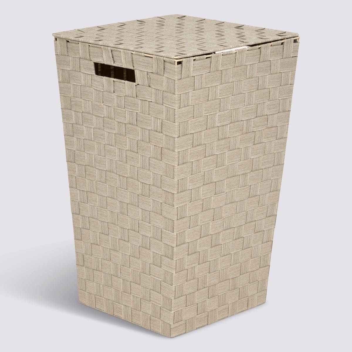 Panier à linge, 50l, beige Lise