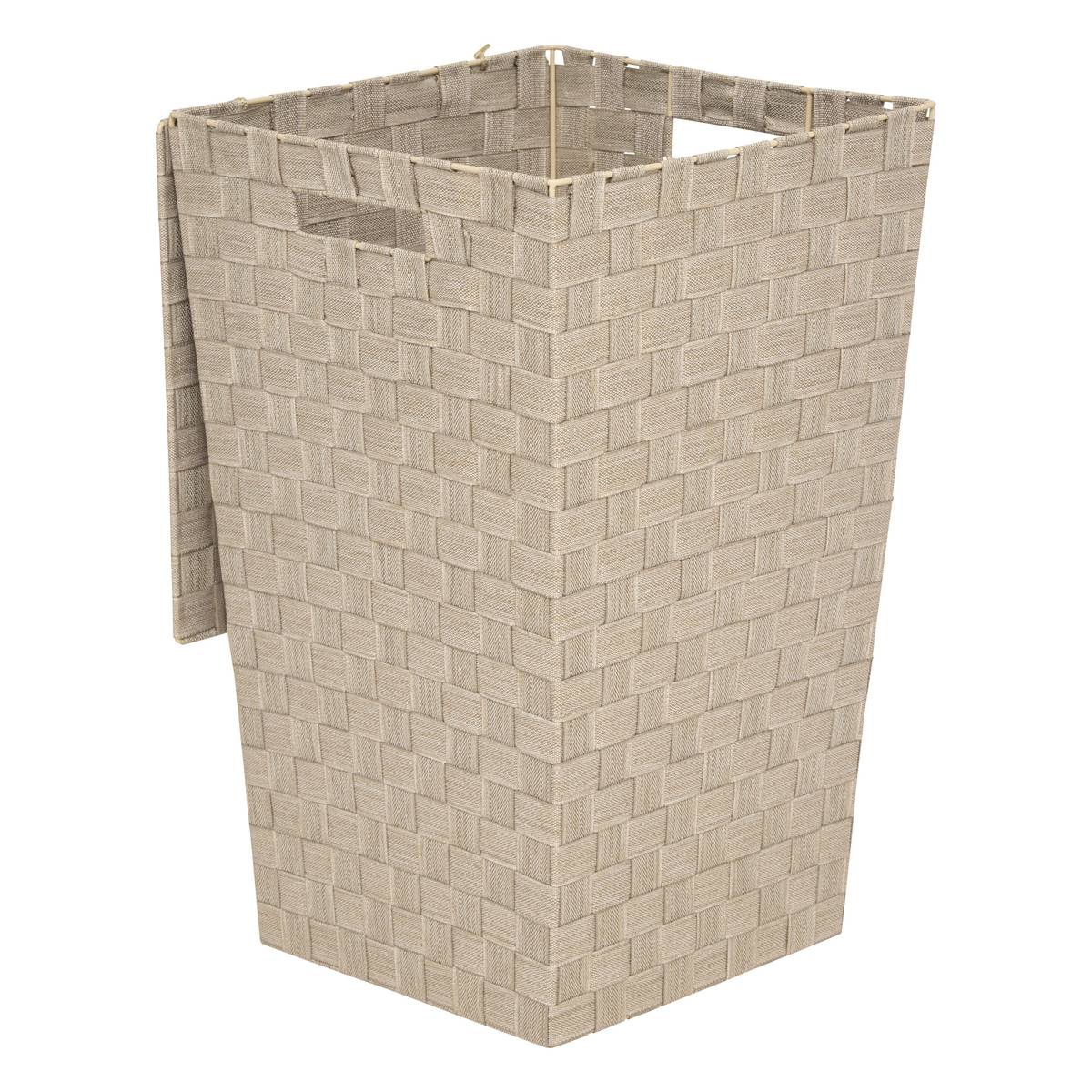 Panier à linge, 50l, beige Lise