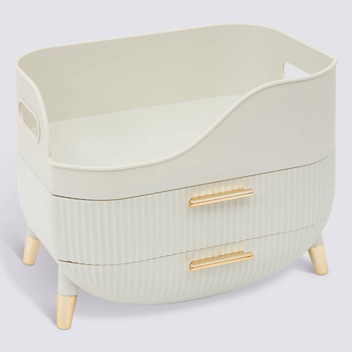 Organiseur, l.26 cm, beige Alba