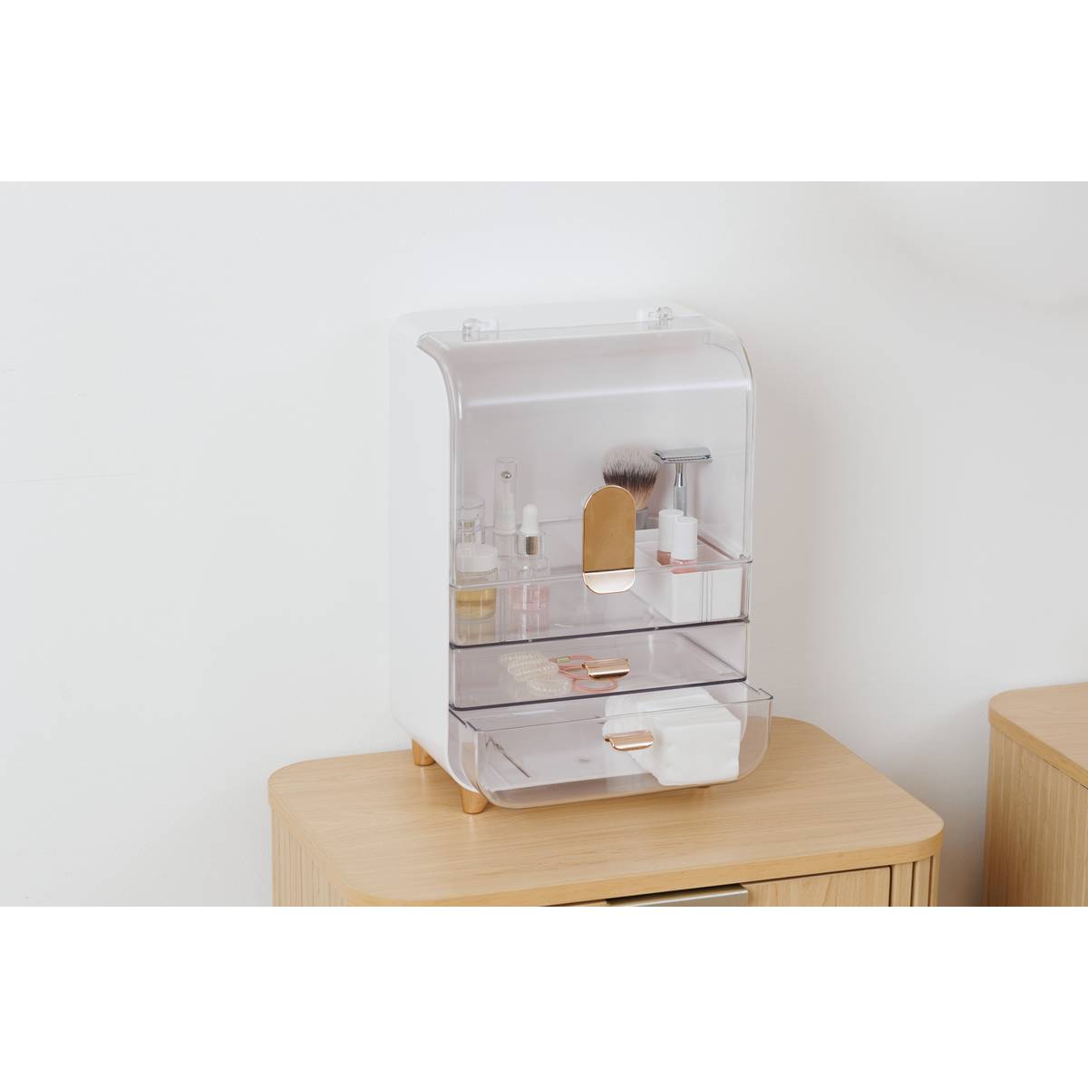 Organiseur, l.8,9 cm, blanc Sara