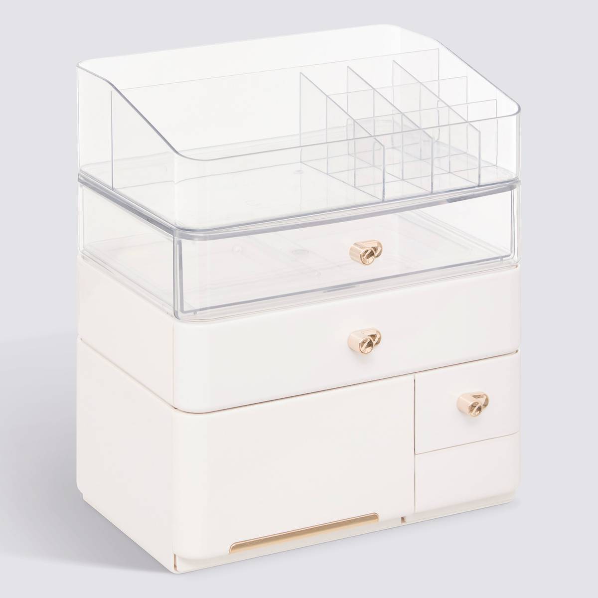 Organiseur, l.23 cm, blanc Sara