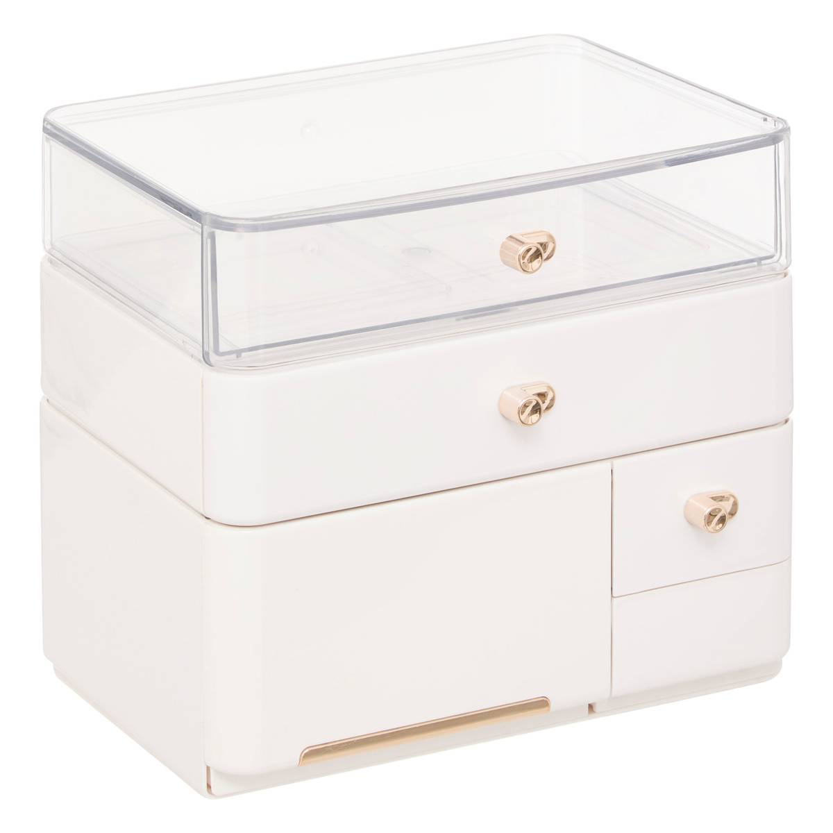 Organiseur, l.23 cm, blanc Sara
