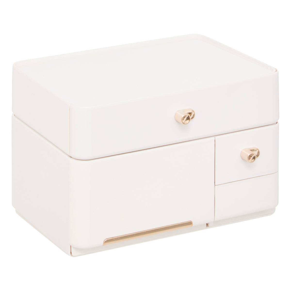 Organiseur, l.23 cm, blanc Sara