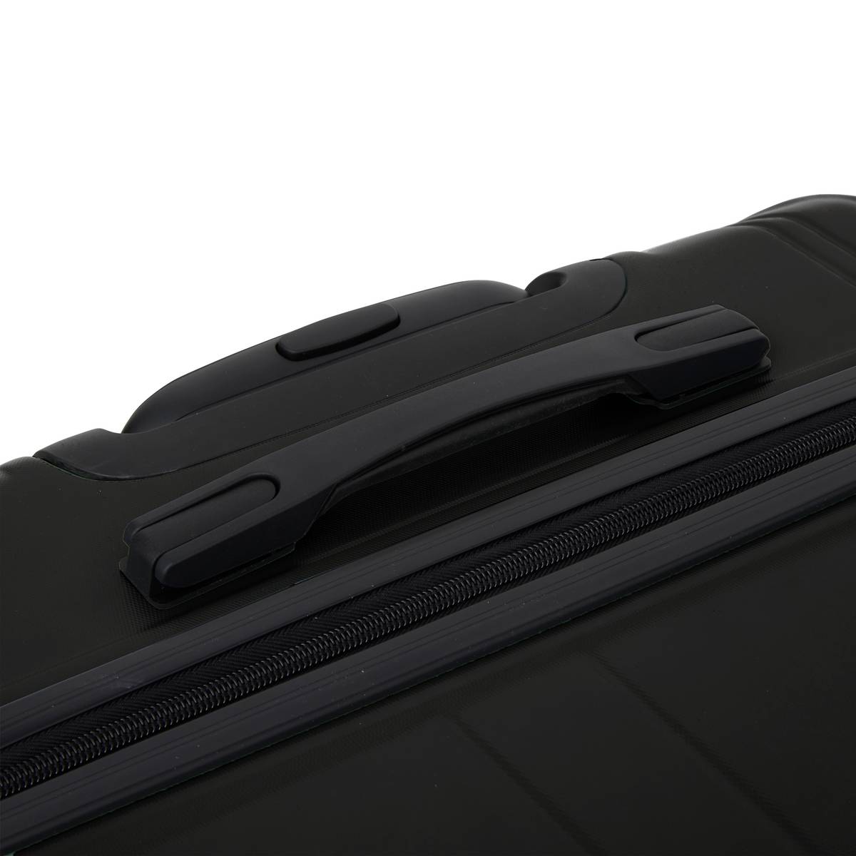 Lot de 3 valises 8 roues, h.77/67/55 cm, noir