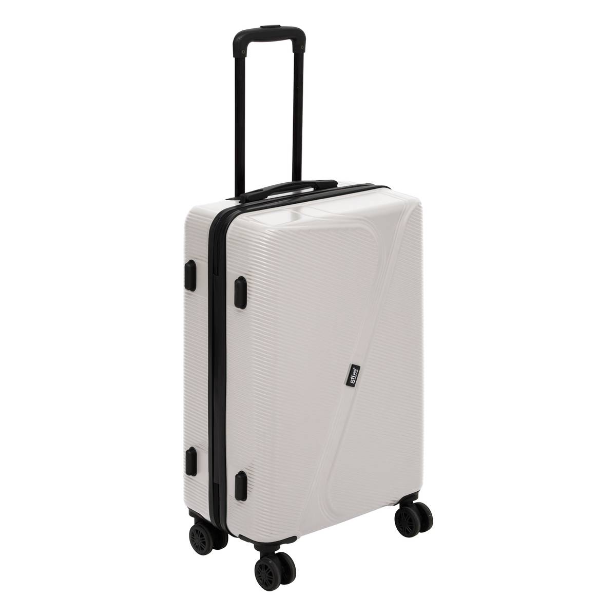 Lot de 3 valises 8 roues, h.77/67/55 cm, argile