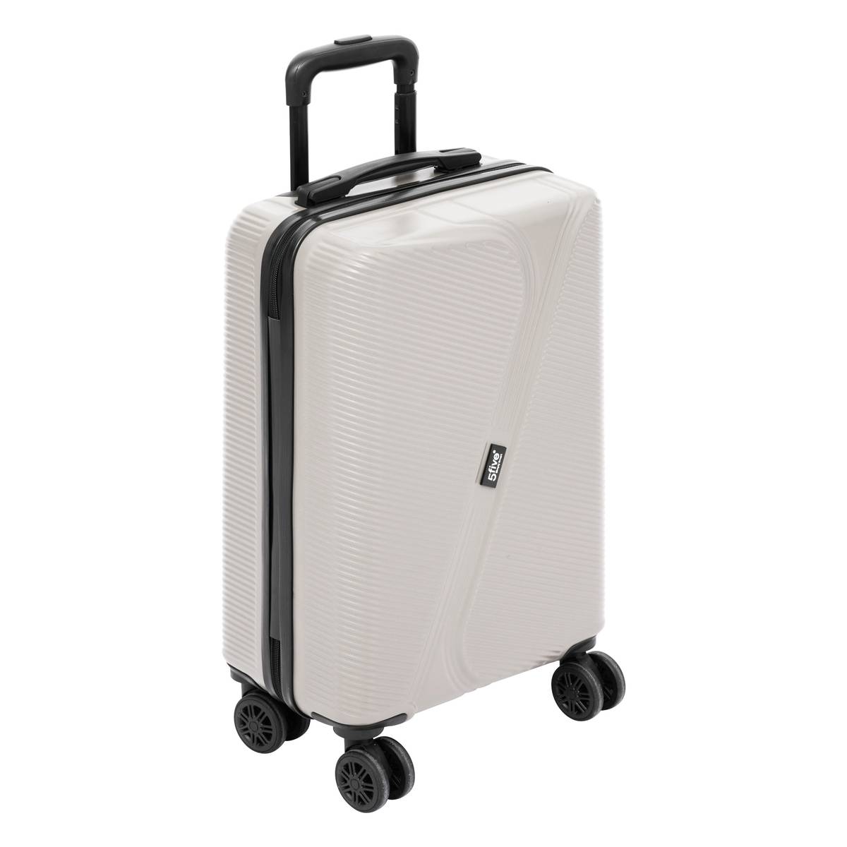 Lot de 3 valises 8 roues, h.77/67/55 cm, argile