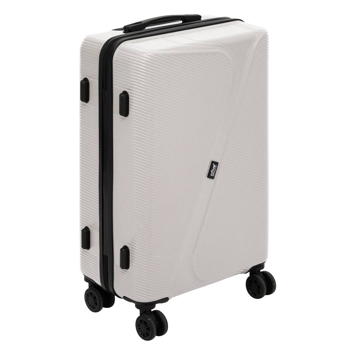 Lot de 3 valises 8 roues, h.77/67/55 cm, argile