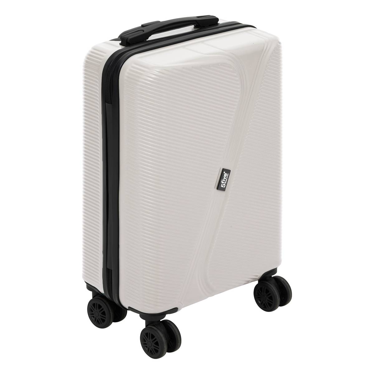 Lot de 3 valises 8 roues, h.77/67/55 cm, argile