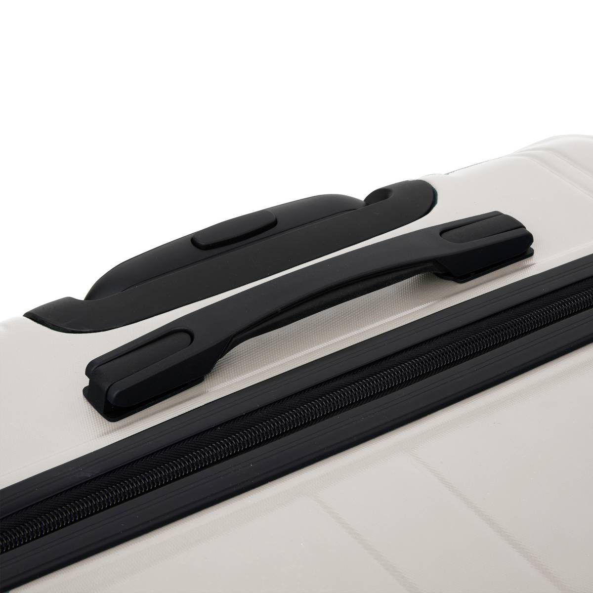 Lot de 3 valises 8 roues, h.77/67/55 cm, argile