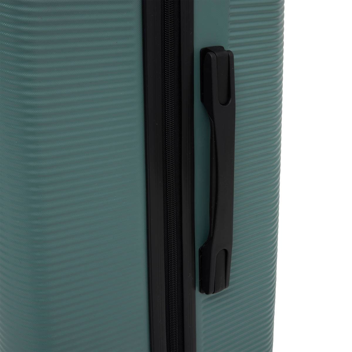 Lot de 3 valises 8 roues, h.77/67/55 cm, vert 