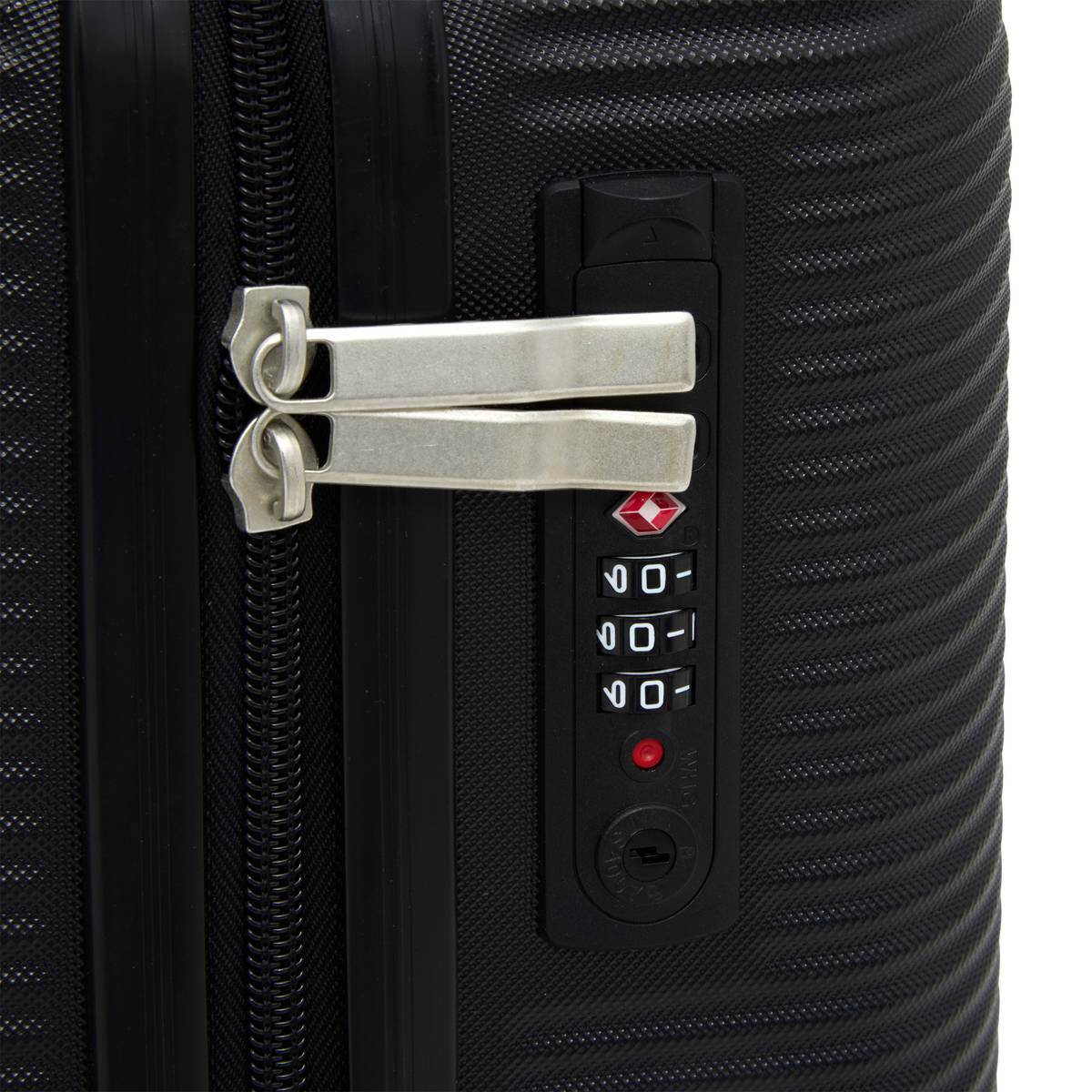 Valise 8 roues, 36x45 cm, noir 