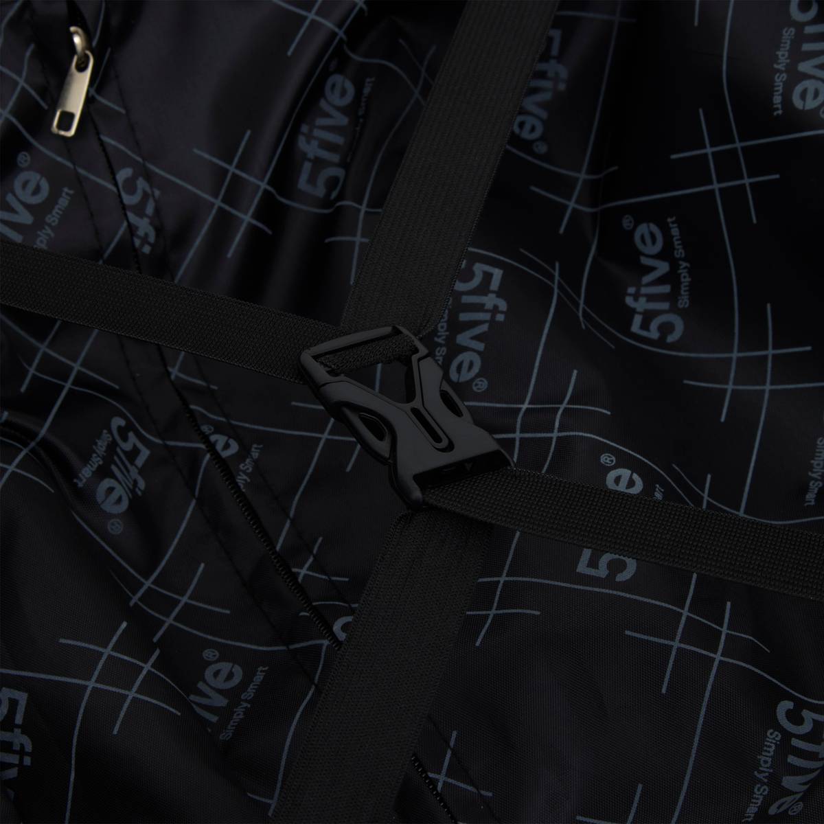 Valise 8 roues, 36x45 cm, noir 