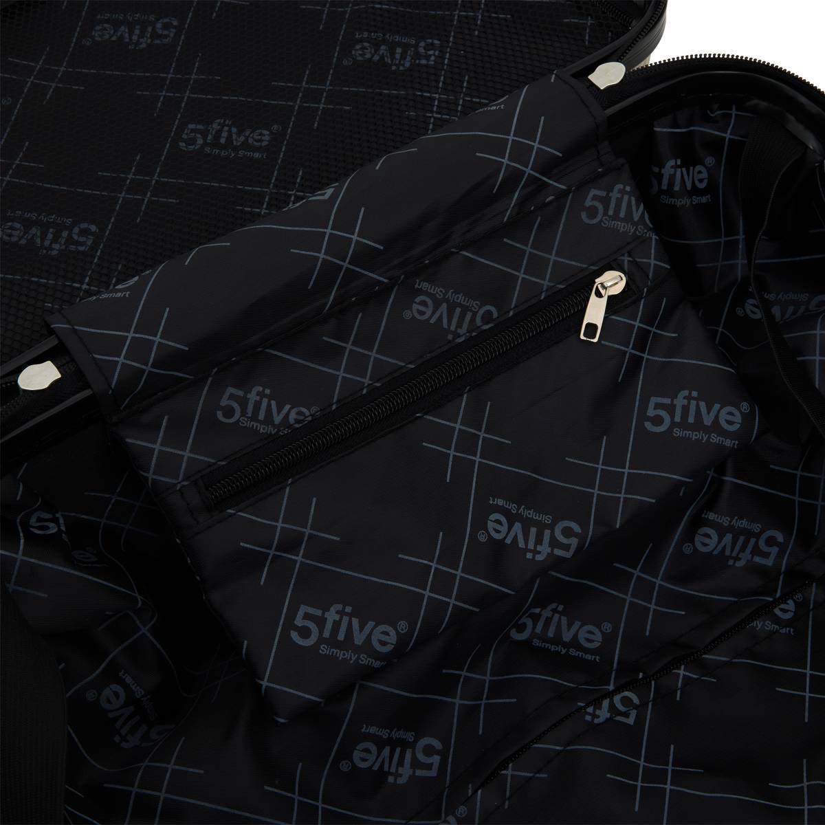 Valise 8 roues, 36x45 cm, noir 