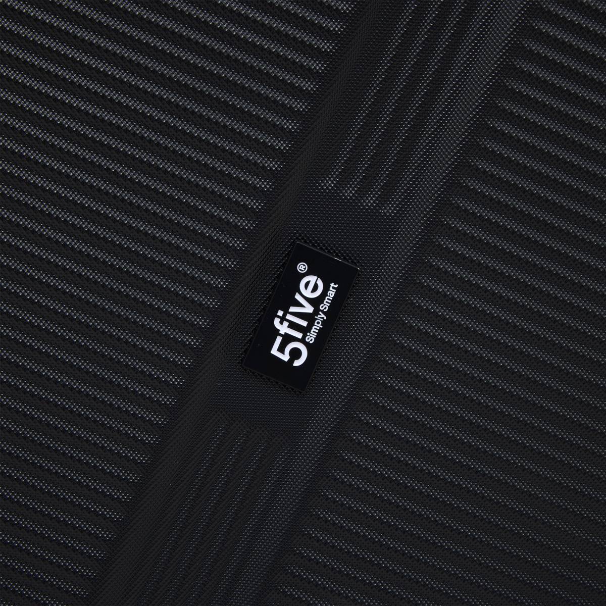 Valise 8 roues, 36x45 cm, noir 