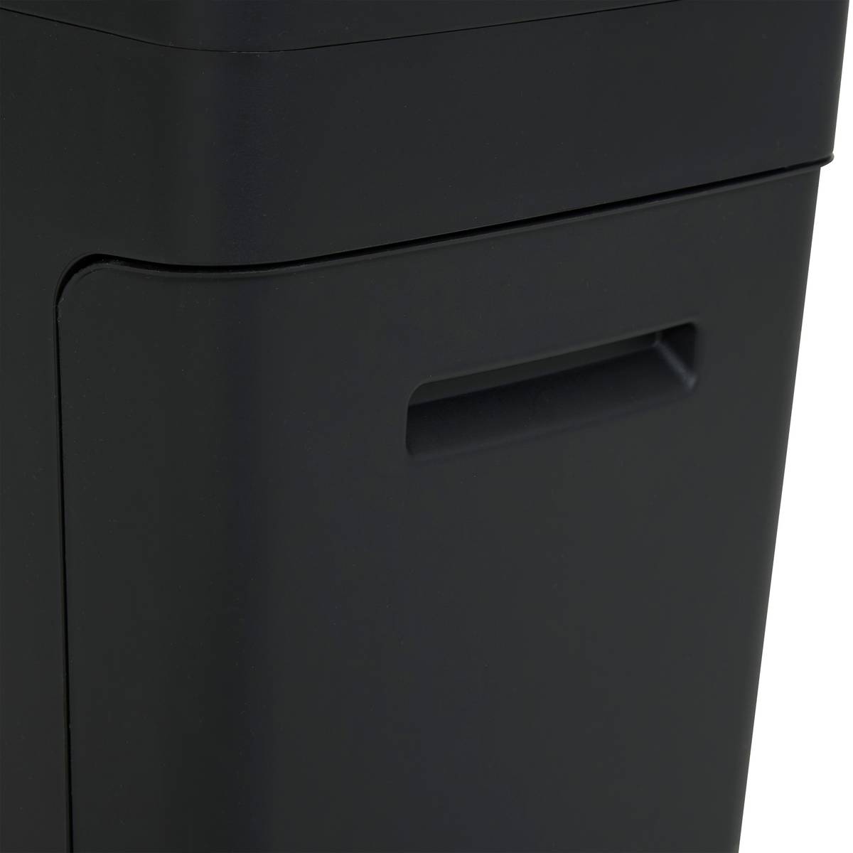 Poubelle de recyclage, 36l, noir