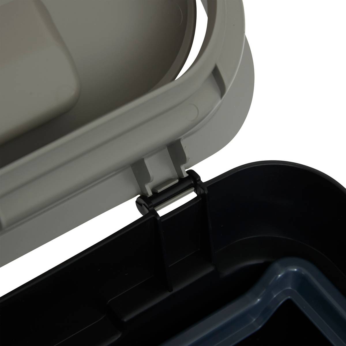 Poubelle de recyclage, 36l, noir