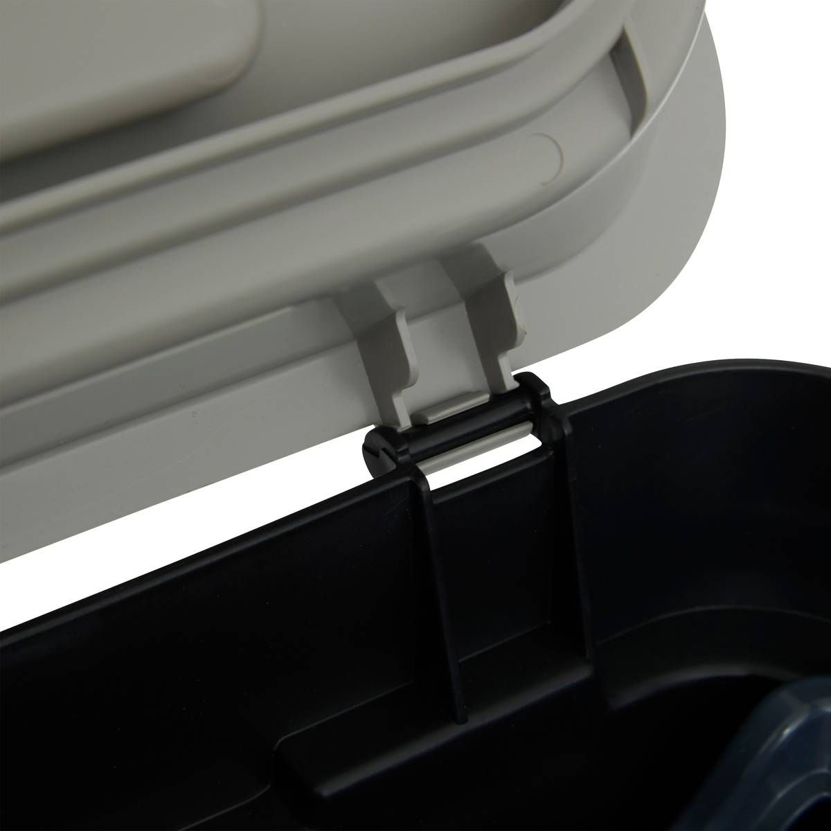 Poubelle, manuel, 20,5 l, noir