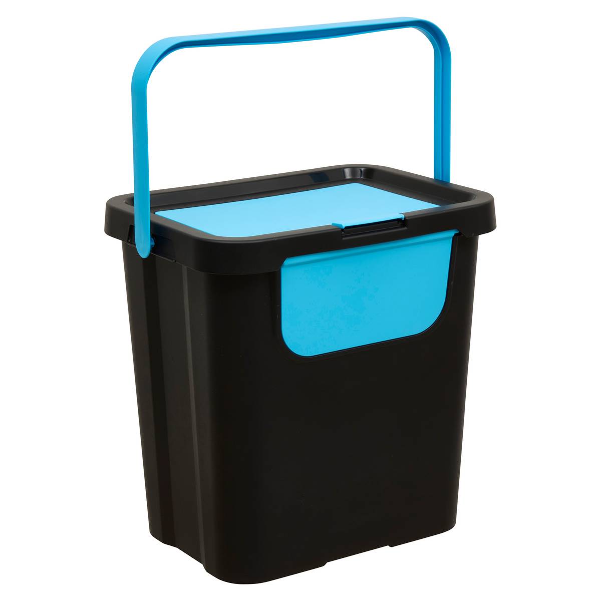 Lot de 3 poubelles, manuel, 24 l, plusieurs coloris 