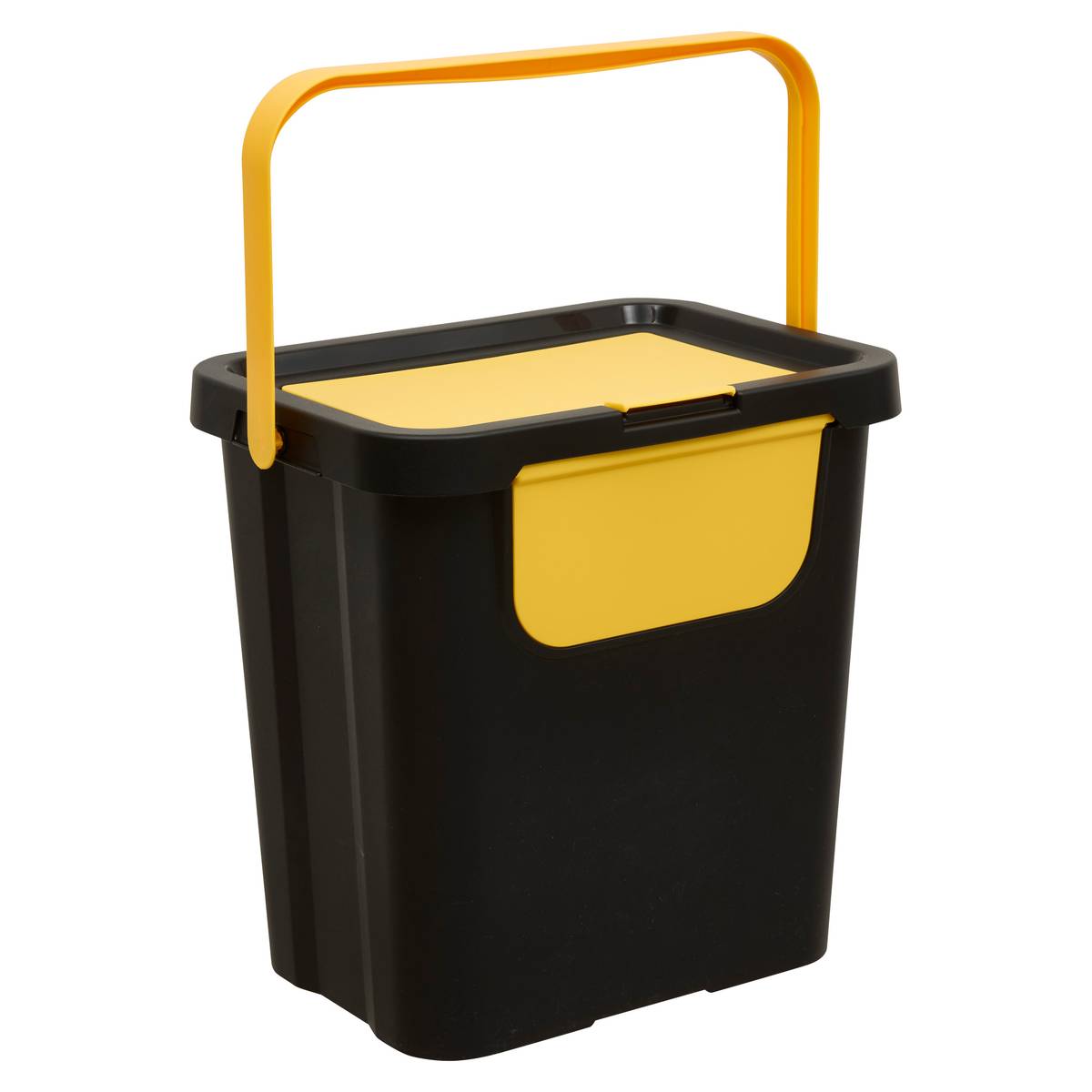 Lot de 3 poubelles, manuel, 24 l, plusieurs coloris 