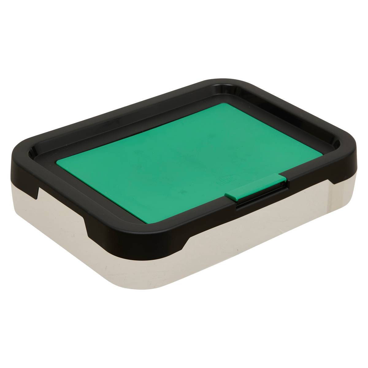 Lot de 3 poubelles, manuel, 24 l, plusieurs coloris 