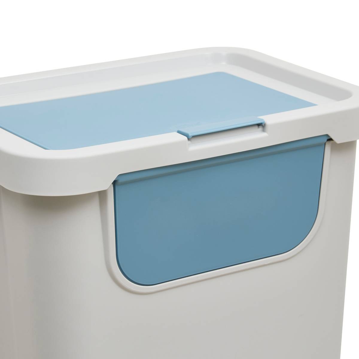 Poubelle, 24l , gris 