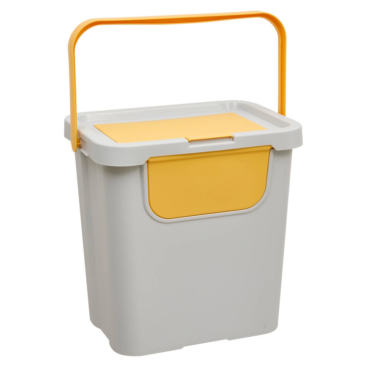 Poubelle, 24l , gris 