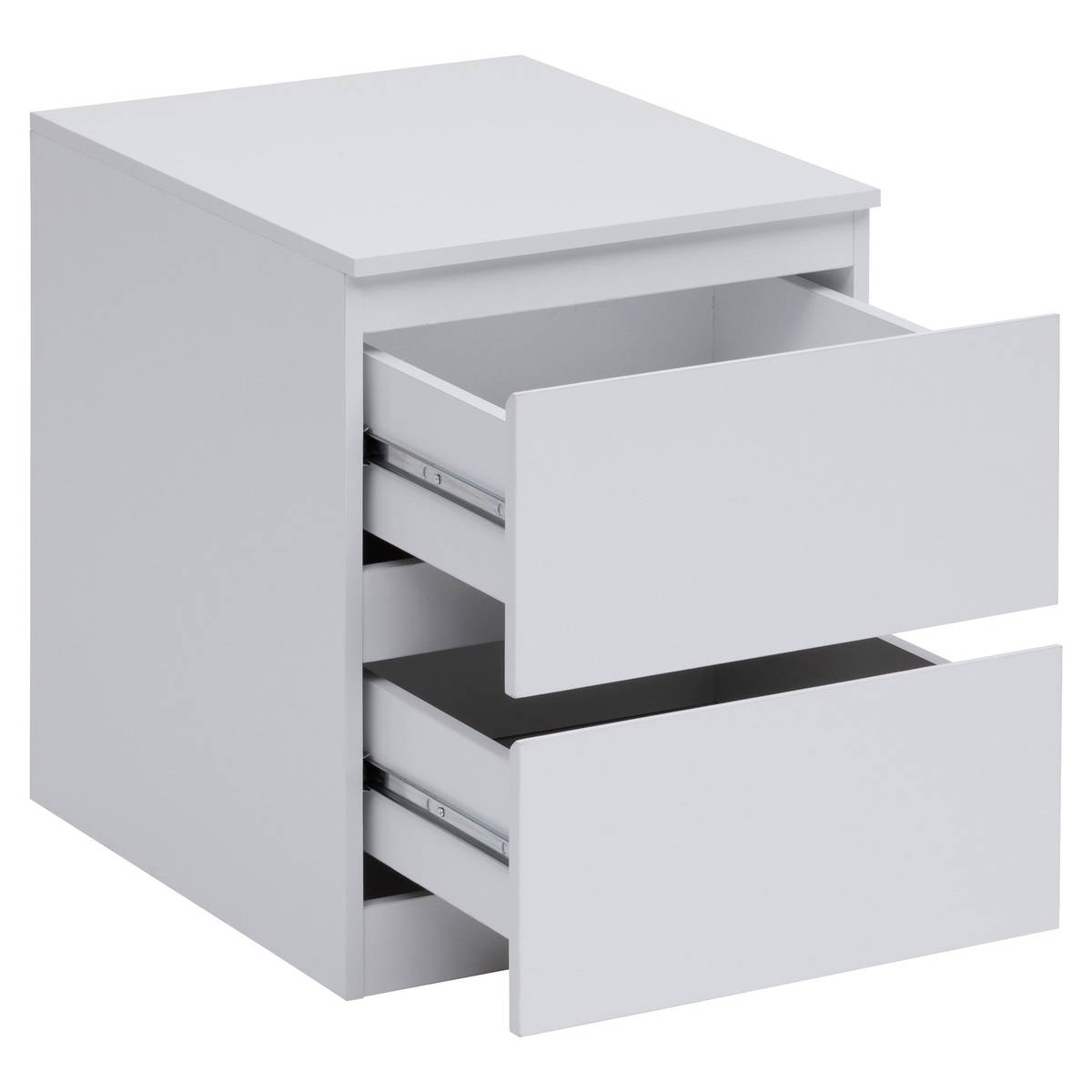 Chevet, 2 tiroirs, beige Dolo