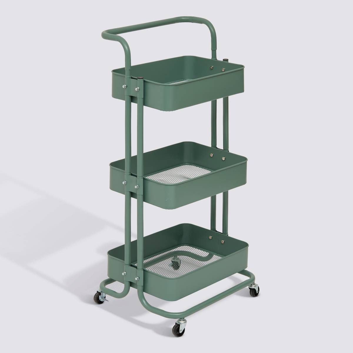 Desserte, 45x36,5x86 cm, vert Color edition