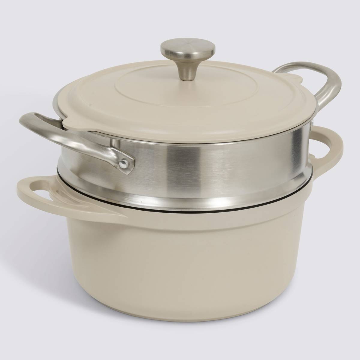 Cocotte aluminium, d.25,2 cm, spatule incluse Aluro