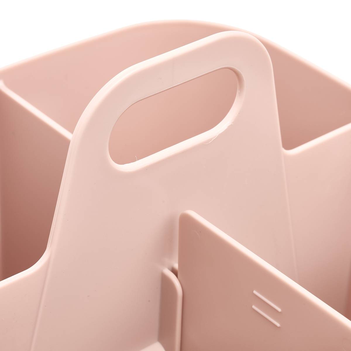 Organiseur, 16,5x16,5x15 cm, rose Poly