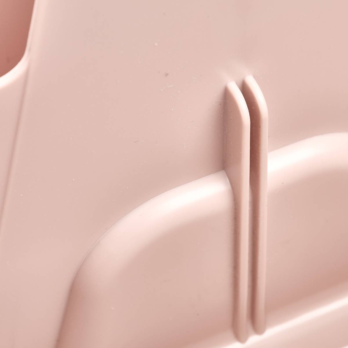 Organiseur, 16,5x16,5x15 cm, rose Poly