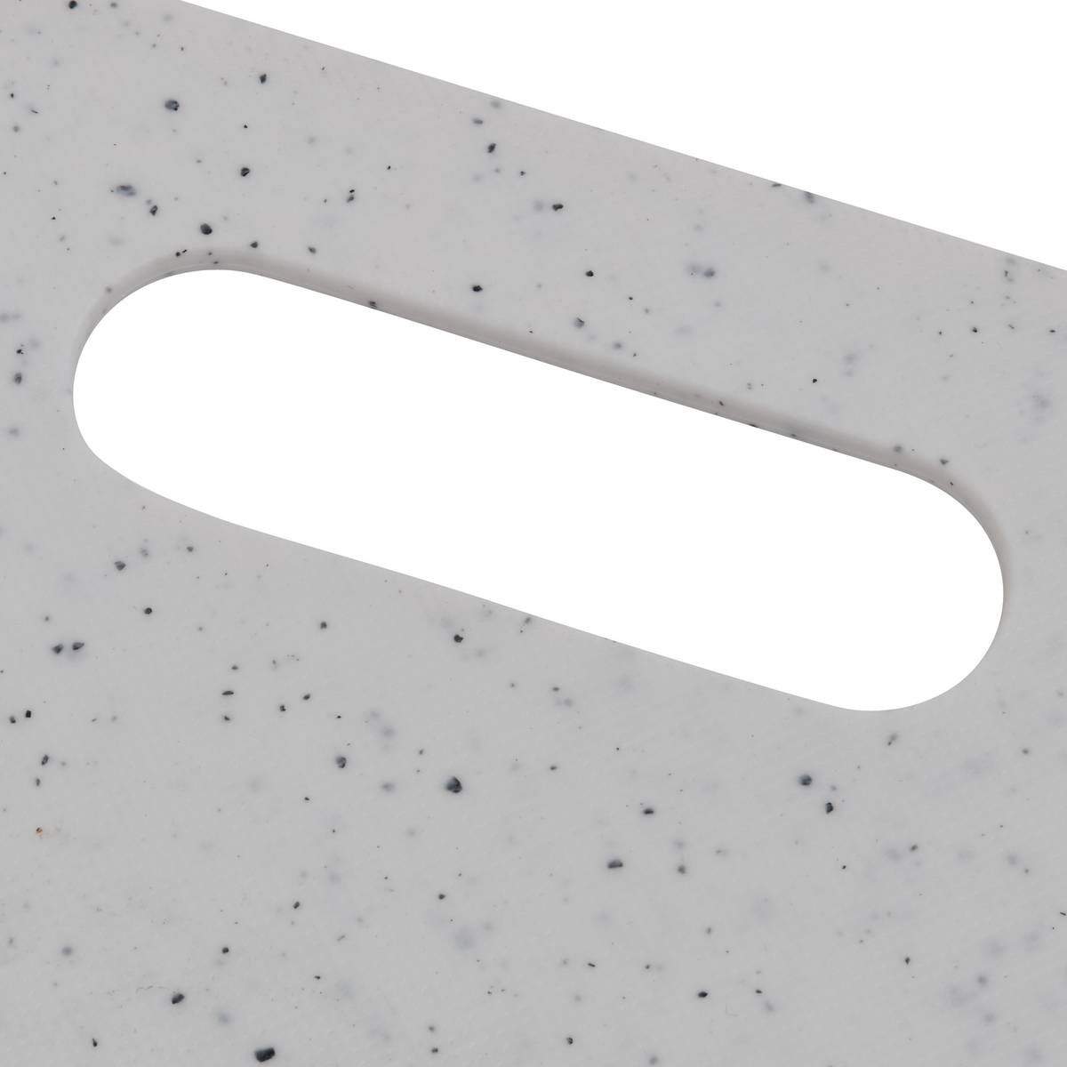 Lot de 2 planches à découper, l.21,5/24 cm, blanc 