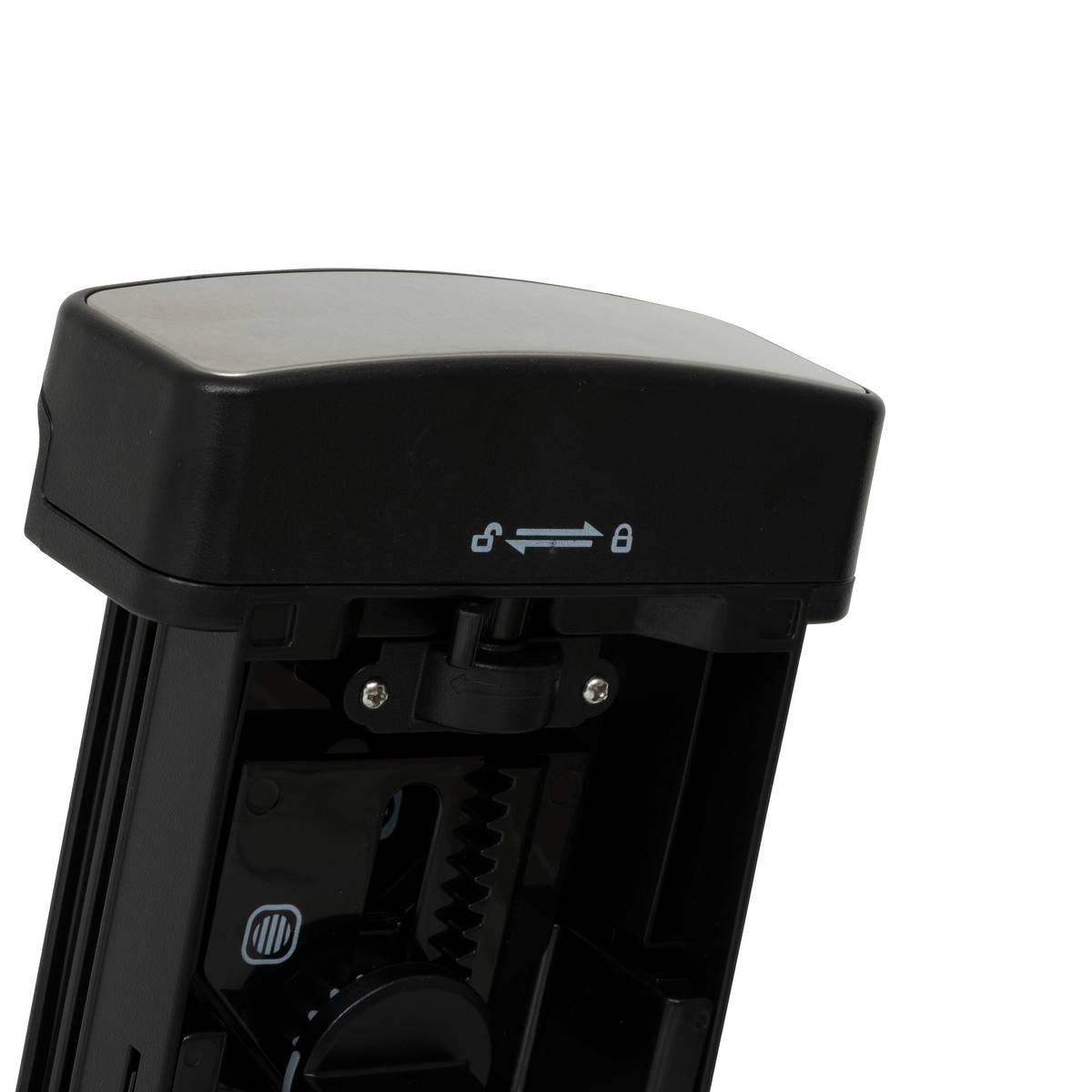 Mandoline 15,2x13,5x36,5 cm, noir Silver pro