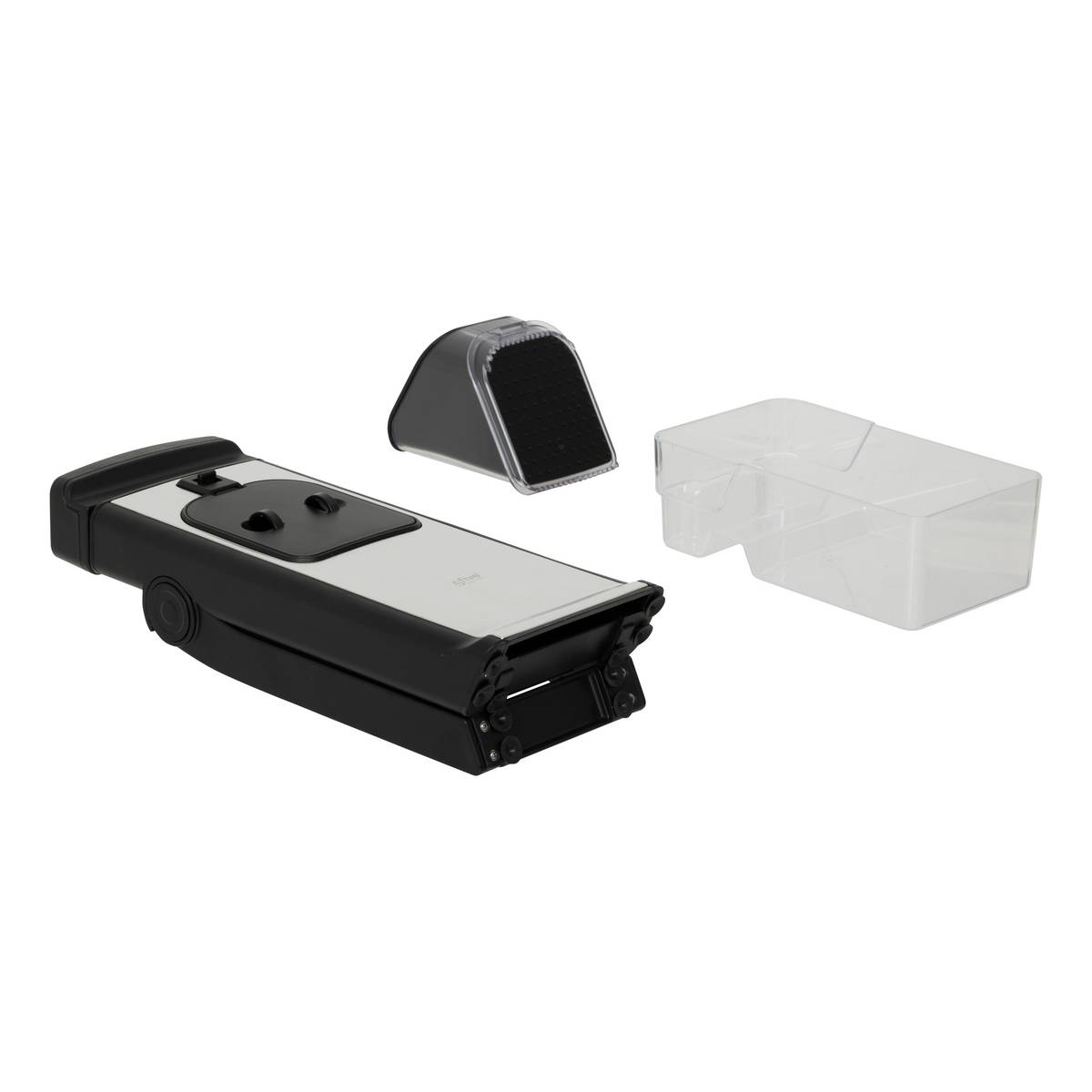 Mandoline 15,2x13,5x36,5 cm, noir Silver pro