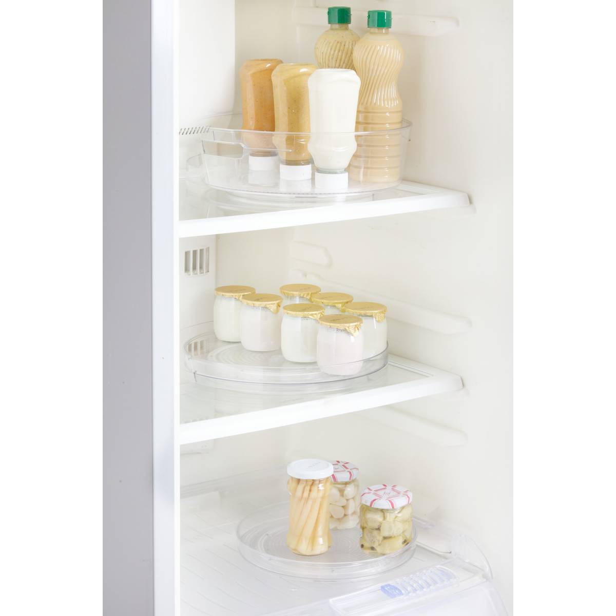 Organiseur, d.24 cm, transparent Smart fridge