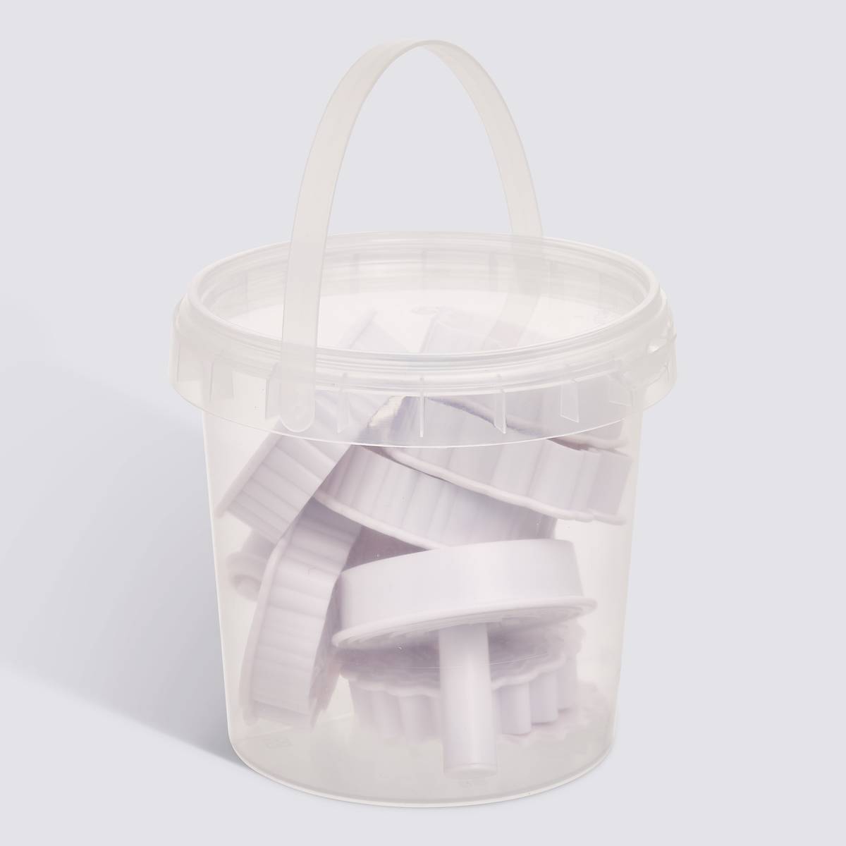 Tampon à pâtisserie, 6,7x5,1x7,1 cm, blanc