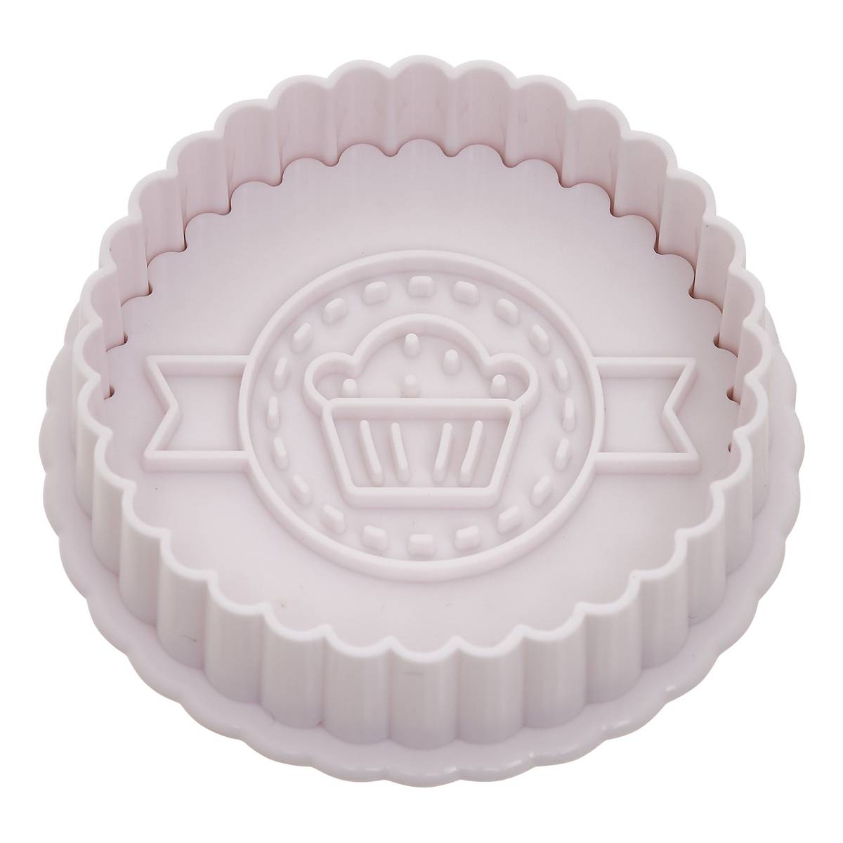 Tampon à pâtisserie, 6,7x5,1x7,1 cm, blanc