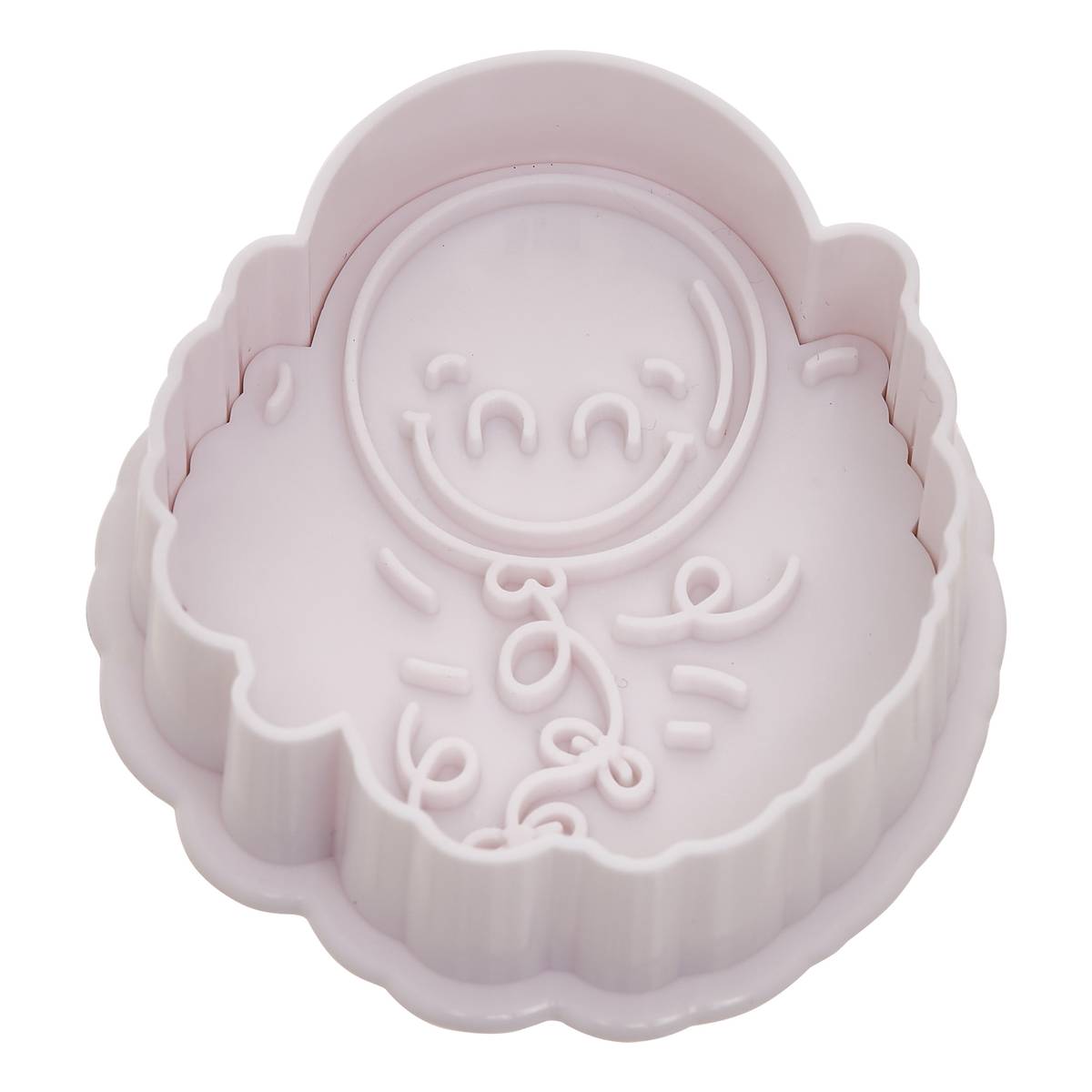 Tampon à pâtisserie, 6,7x5,1x7,1 cm, blanc