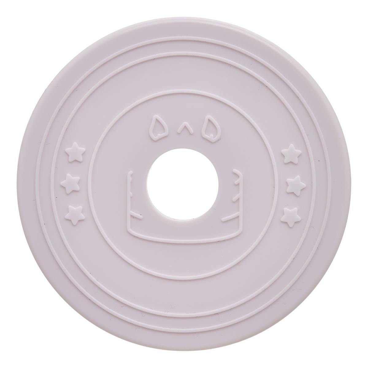 Tampon à pâtisserie, 6,7x5,1x7,1 cm, blanc