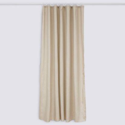 Rideau de douche, l.180 cm, beige 