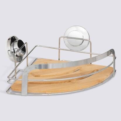 Étagère d'angle, argenté Venterra