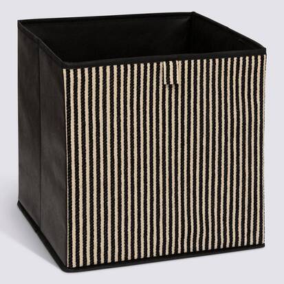 Panier, l.31 cm, noir Mix'n modul
