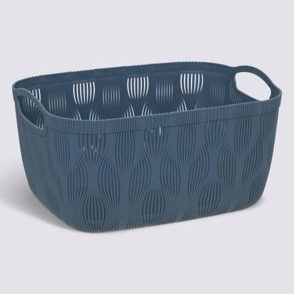 Panier à linge, l.37,7 cm, rose clair Leaf