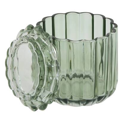 Pot à coton, vert Florea