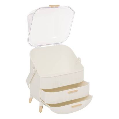 Organiseur, l.25 cm, beige Alba