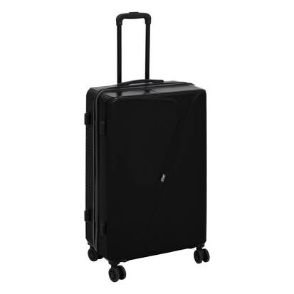 Lot de 3 valises 8 roues, h.77/67/55 cm, noir 